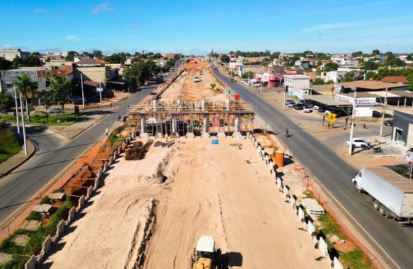 Içamento de vigas na BR-135 poderá causar impactos no trânsito durante o fim de semana 