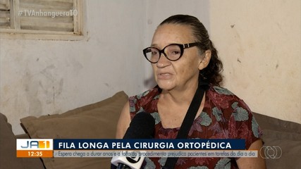 Mais de mil pessoas esperam por cirurgias ortopédicas no Tocantins