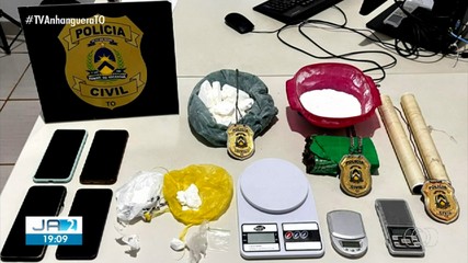 Jovem é preso em Palmas por suspeita de usar kitnet como laboratório de drogas