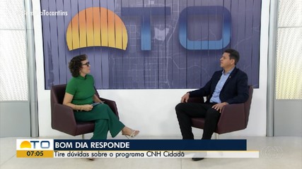 Bom Dia Responde tira dúvidas sobre o programa CNH Cidadã