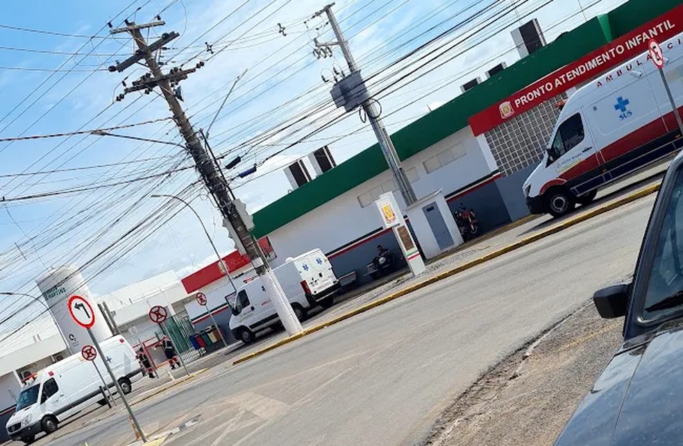 Adolescente está internado no Pronto-Socorro de Várzea Grande (MT) — Foto: Reprodução