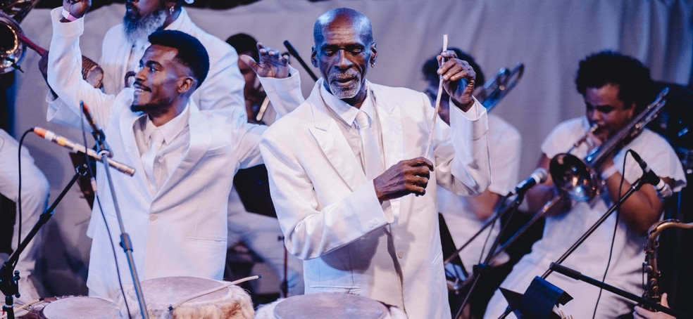 Orkestra Rumpilezz realiza show em Salvador — Foto: Caio Lírio / Divulgação