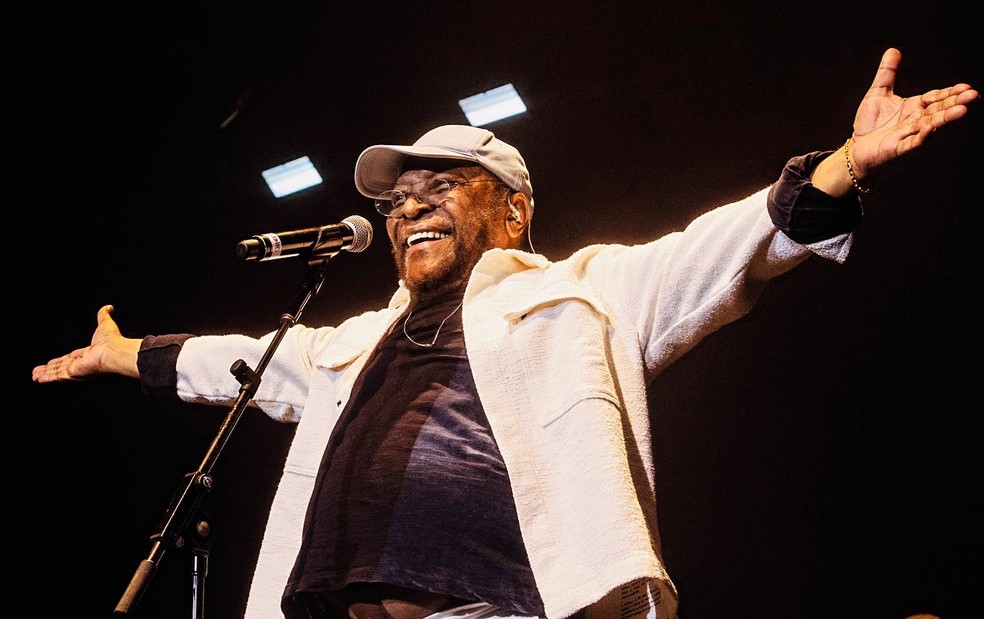 Martinho da Vila celebra reencontro com o público na estreia do show ‘Canta canta, minha gente’ na casa Qualistage, no Rio de Janeiro (RJ) — Foto: Babi Furtado e Dantas Jr. / Divulgação casa Qualistage