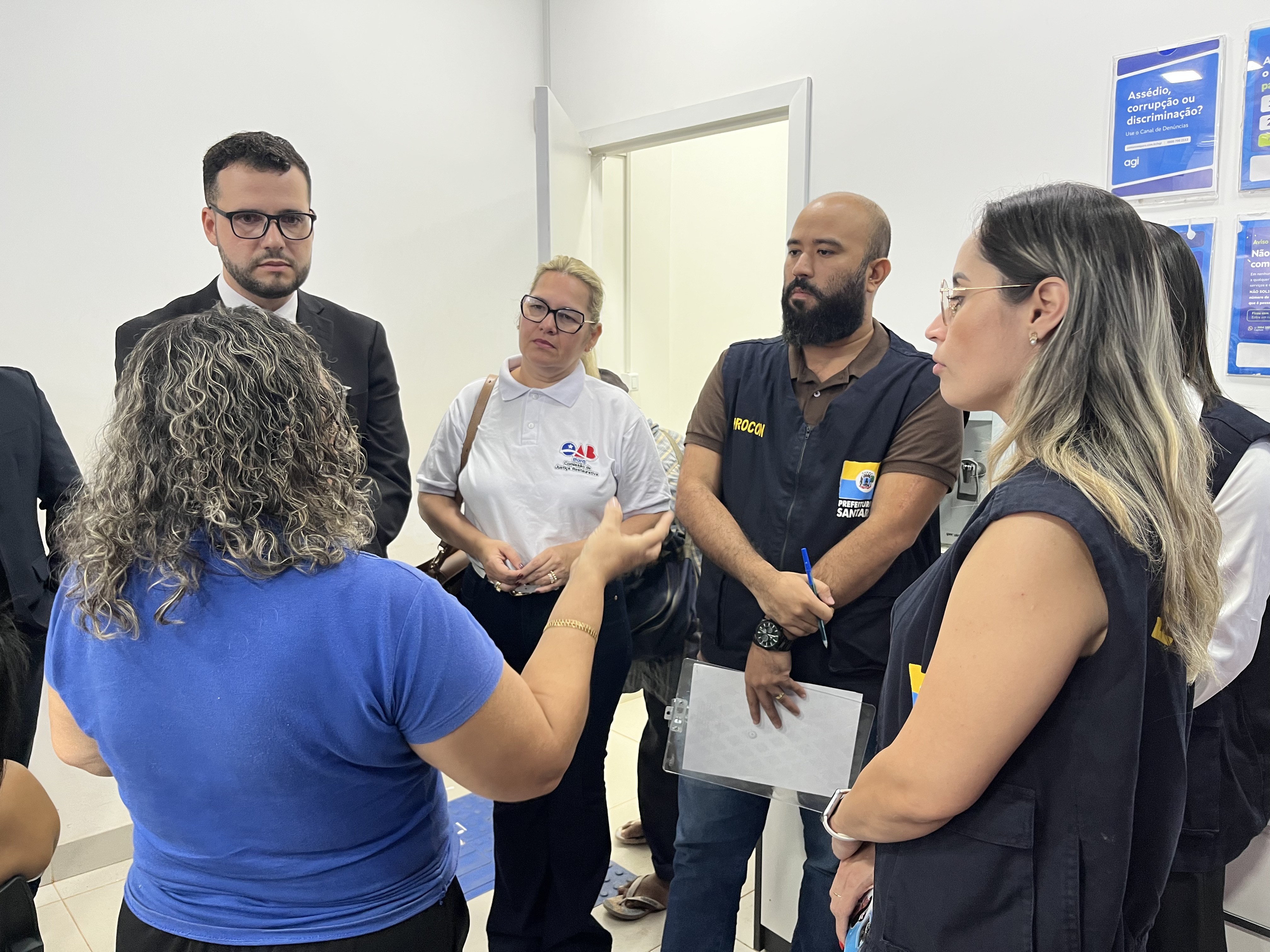 OAB e Procon fiscalizam agências bancárias após denúncias em Santarém