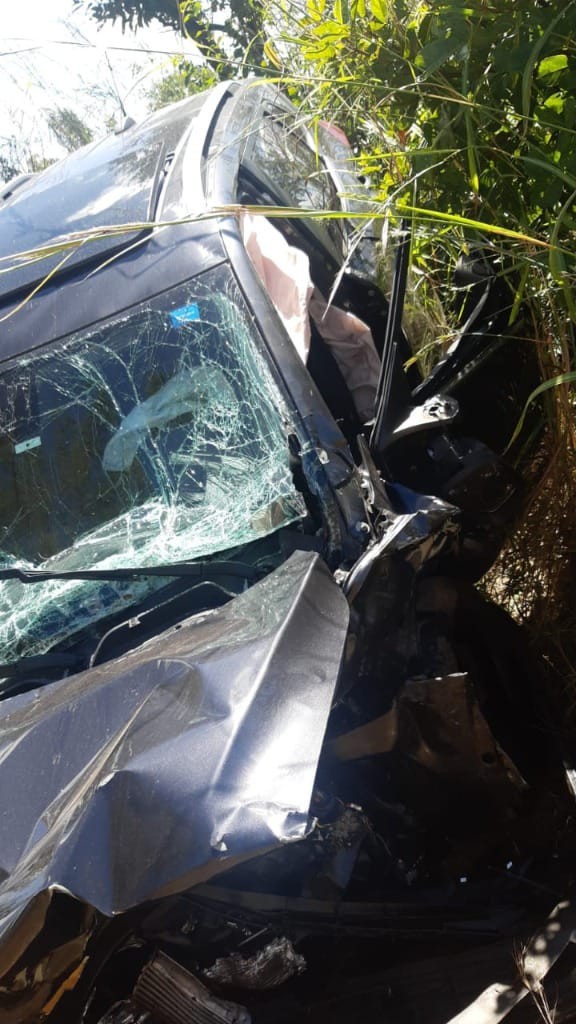 Três pessoas ficam gravemente feridas em acidente na BR-316, em Caxias 