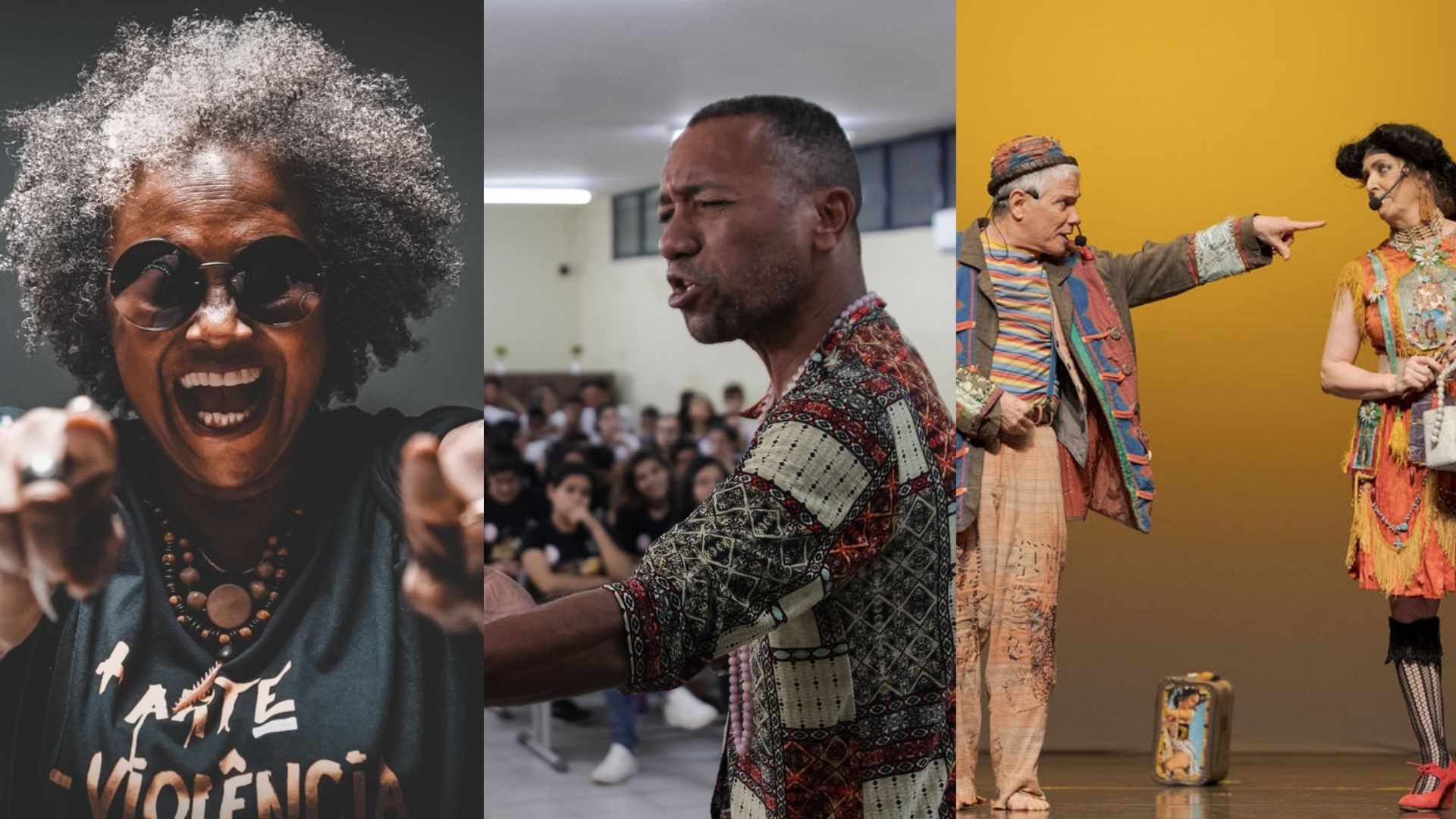 Grande Recife tem show de Sandra de Sá, espetáculo com Antonio Nóbrega, homenagem a Miró, circo e mais: veja agenda cultural