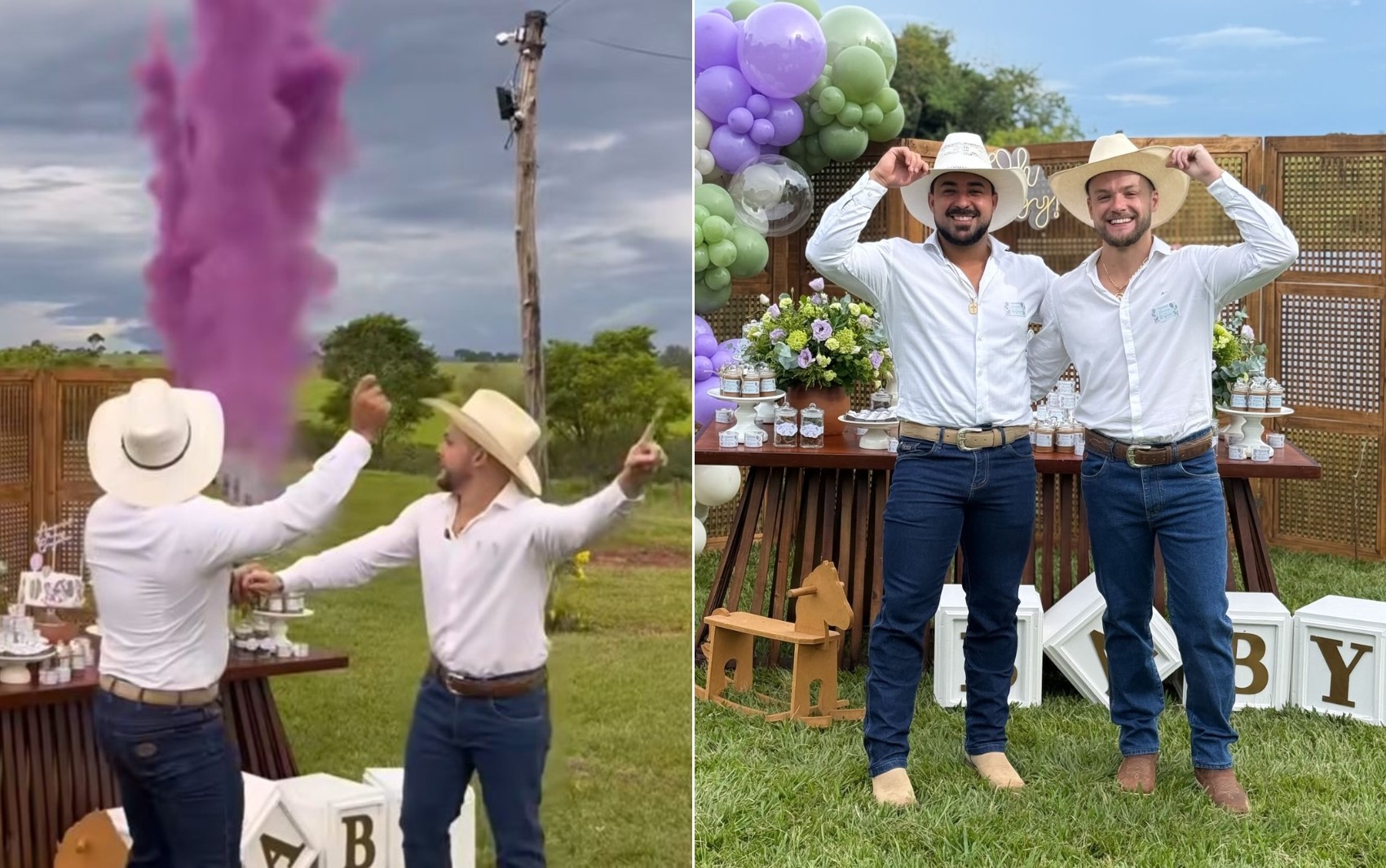 Casal que fez chá revelação de barriga solidária passou um ano nas etapas da fertilização in vitro: 'Fé encontrou a ciência'