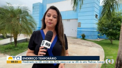 UBS do setor Jardim Buritis muda para endereço temporário em Gurupi; confira