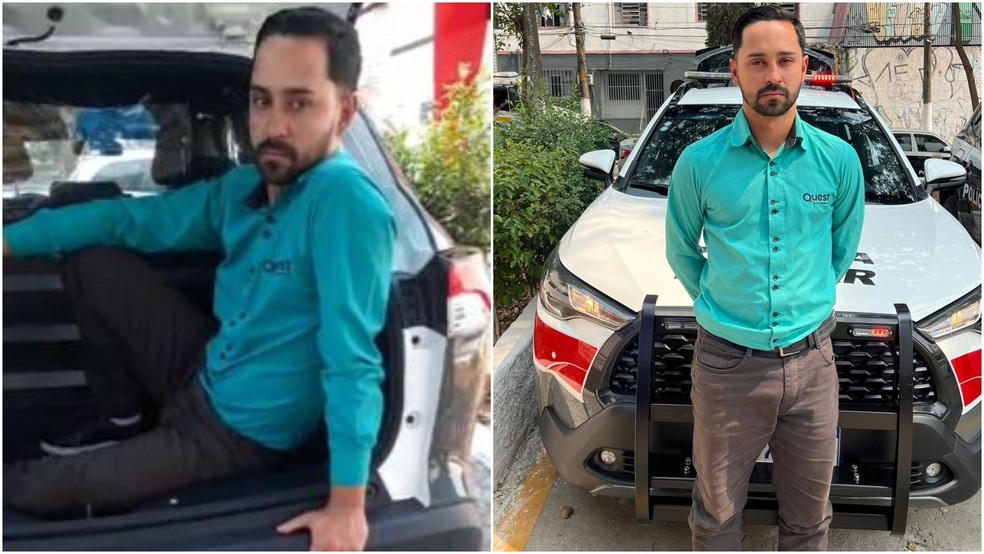 Deivid Patrick Ferreira Barbosa de Melo, de 27 anos, foi preso nesta sexta-feira (13), em São Paulo, por suspeita de estelionato em um banco no Ceará. — Foto: Polícia Civil/ Divulgação