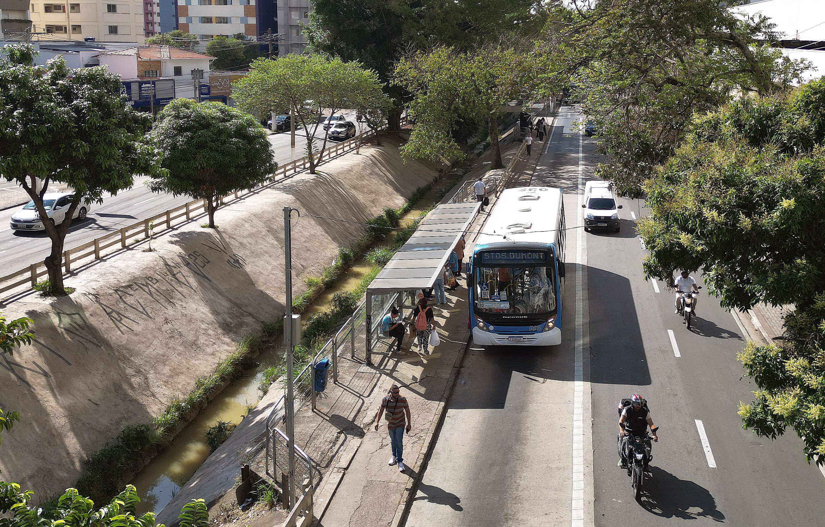 Campinas inicia obras do BRT Central em trecho da Irmã Serafina; veja o que muda no trânsito e em linhas de ônibus