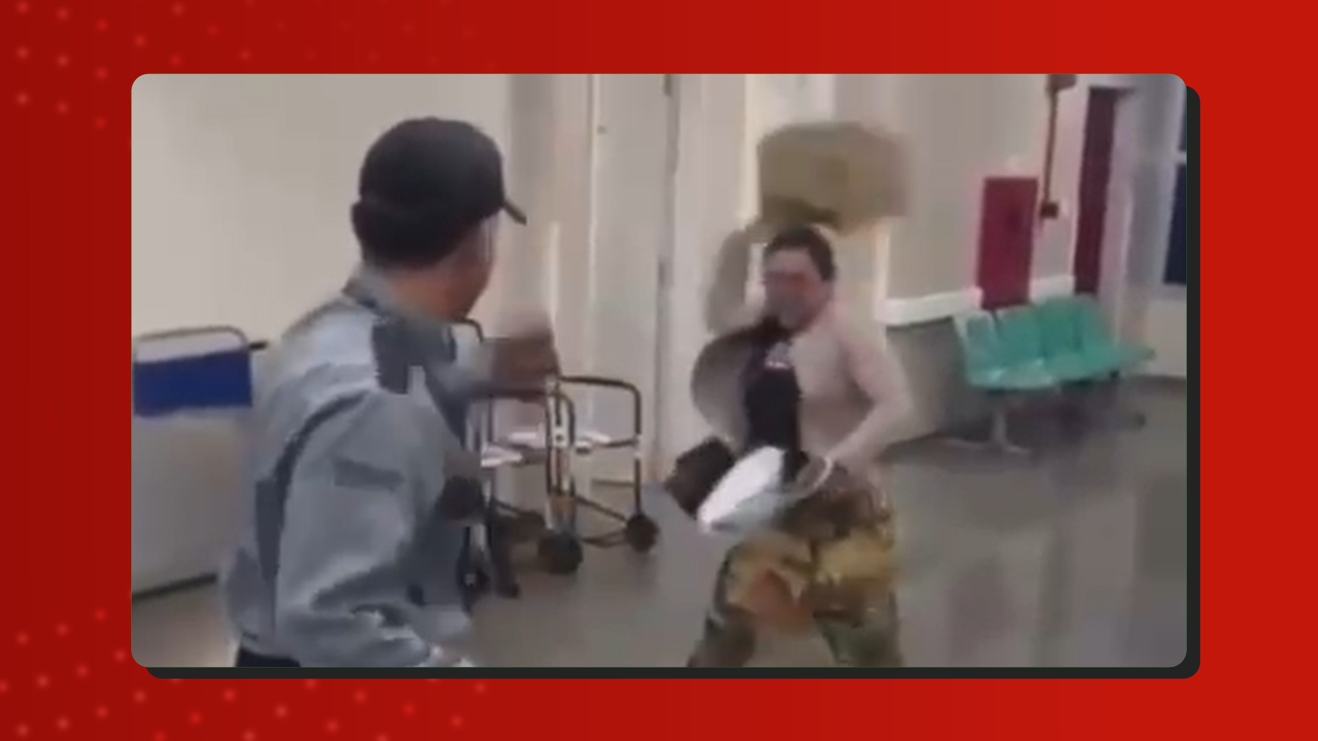 Mulheres causam tumulto em hospital de Manaus após demora na liberação de corpo; VÍDEO