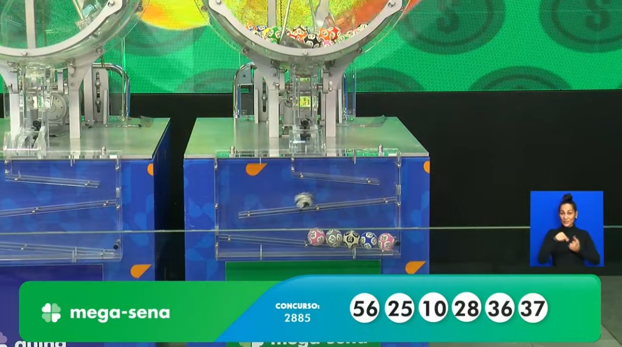 Mega-Sena, concurso 2.885: resultado
