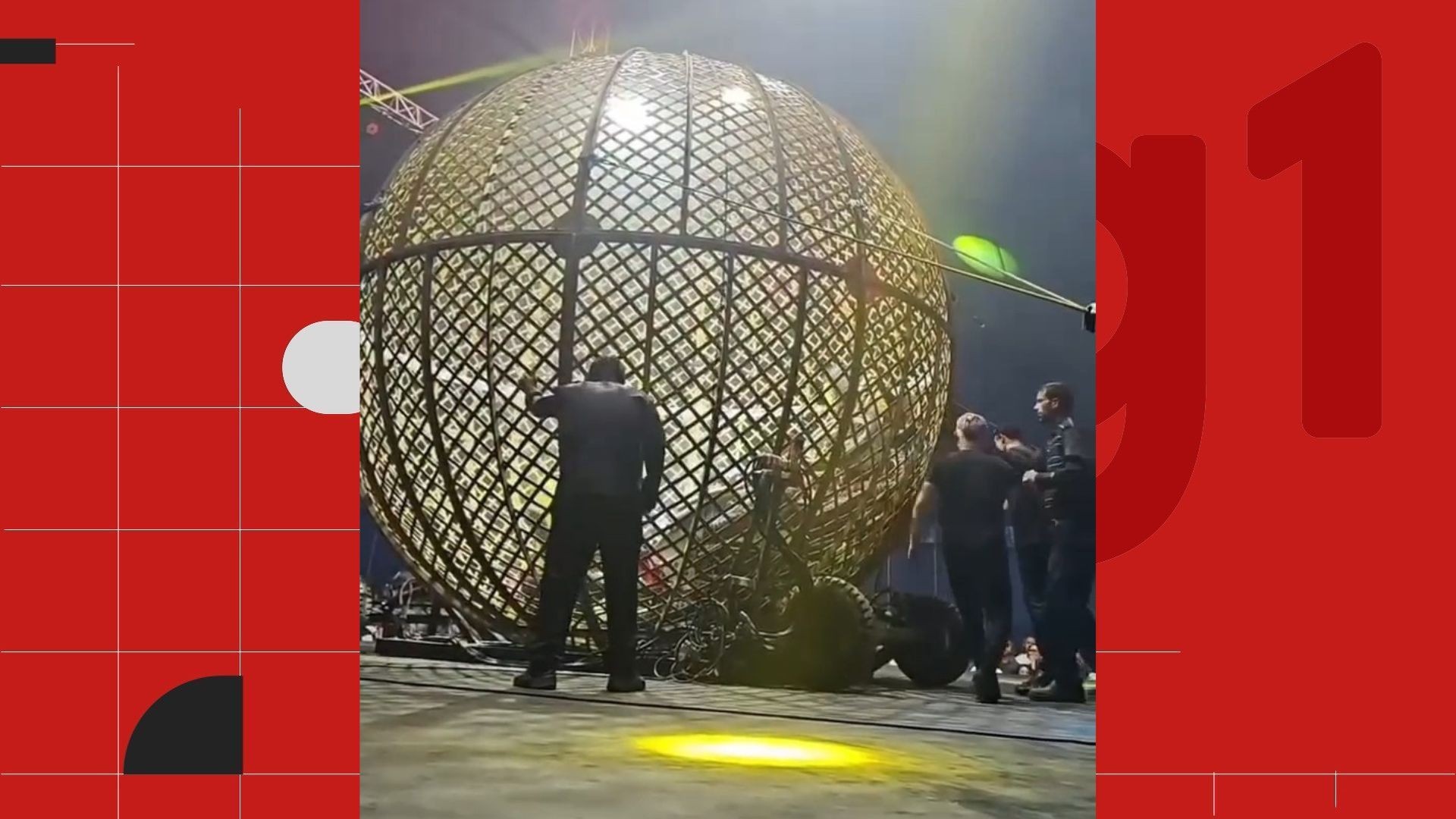 Globo da Morte: seis pilotos sofrem acidente durante apresentação em circo no ES; veja VÍDEO