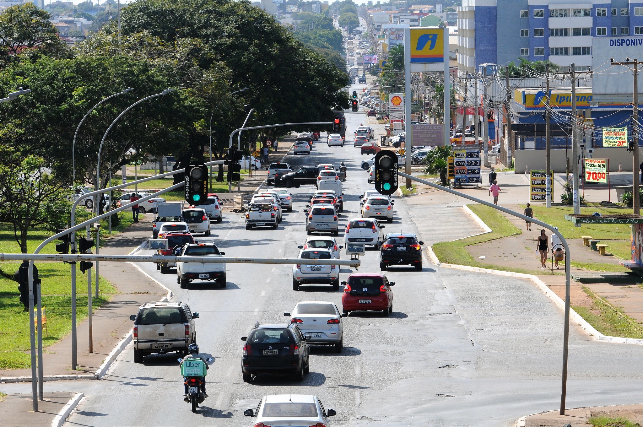 Obra do BRT na Hélio Prates, no DF, já consumiu R$ 30 milhões, mas ainda está longe de ser entregue