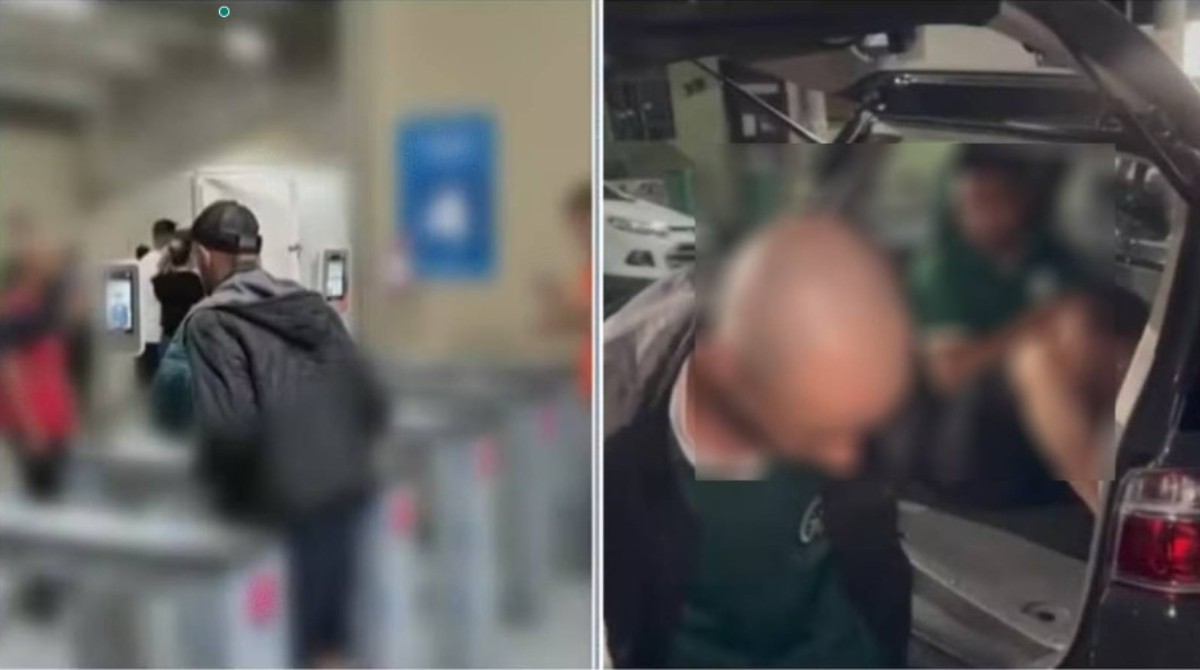 Três homens que deviam pensão alimentícia são presos por causa do reconhecimento facial ao tentar entrar em estádio