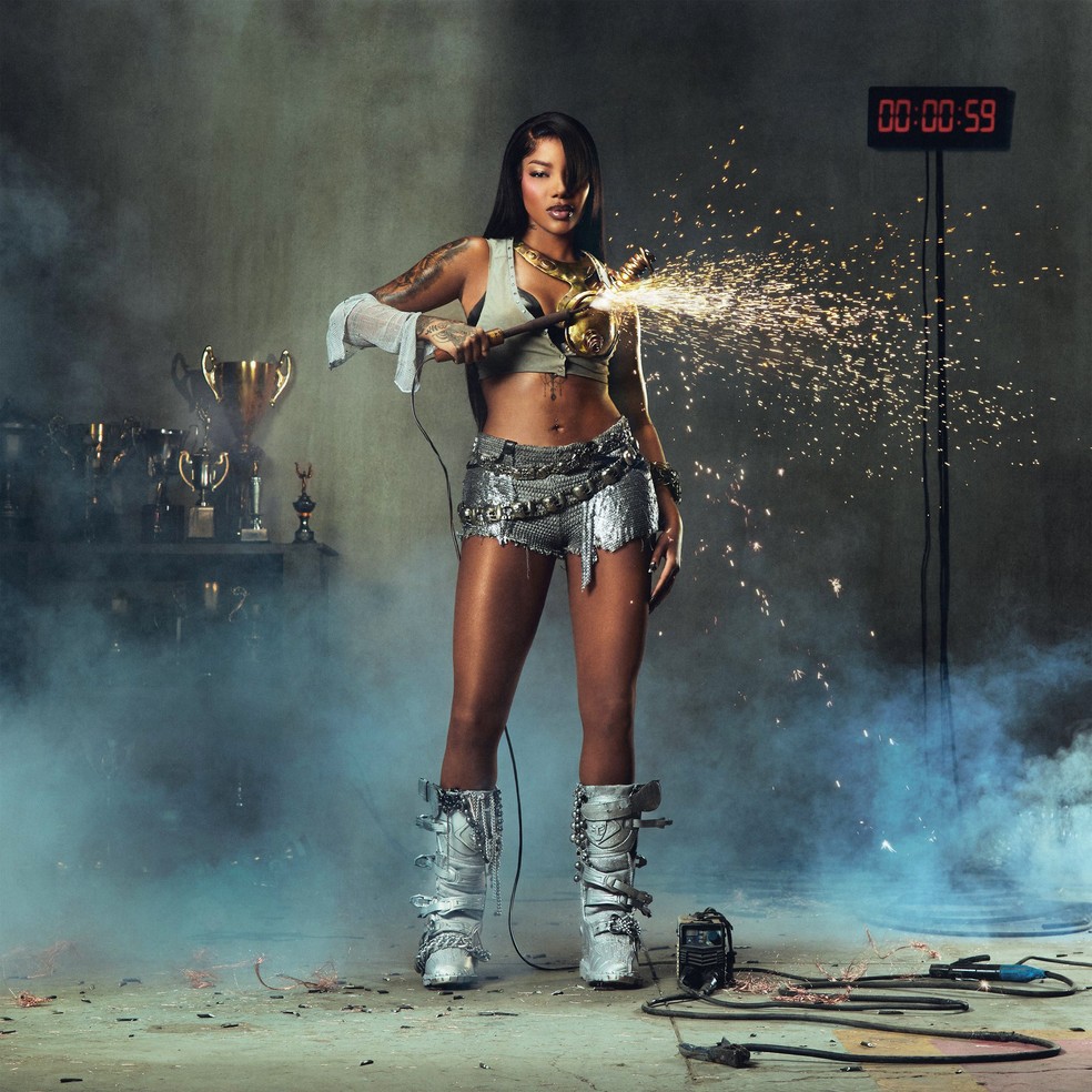 Capa do álbum 'Fragmentos', de Ludmilla — Foto: Divulgação