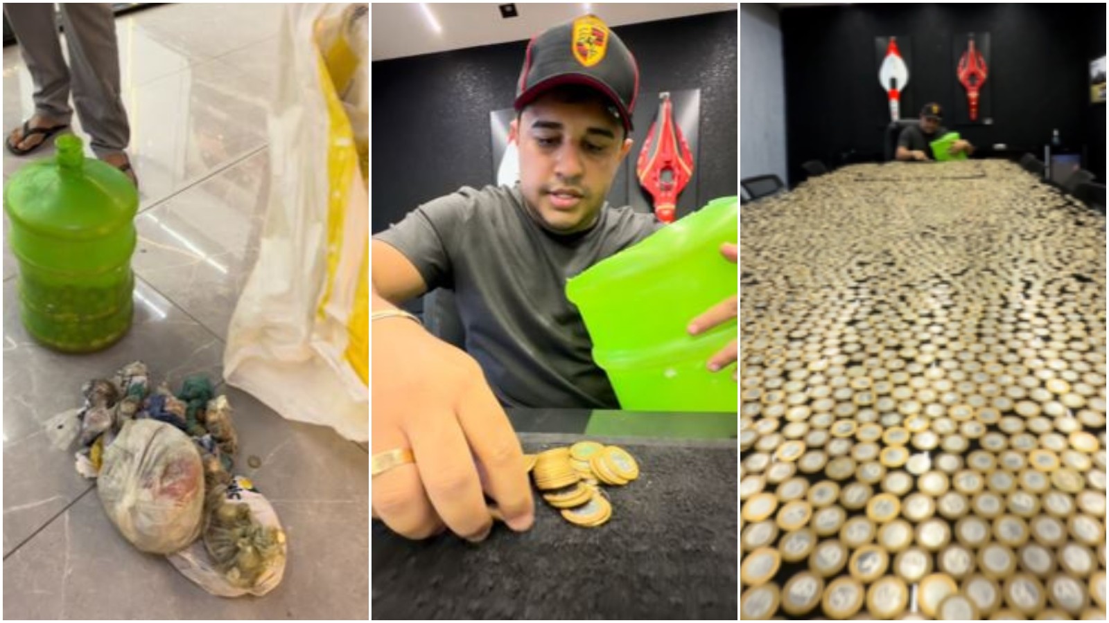 Empresário que recebeu milhares de moedas de R$ 1 em venda de Hilux negociou parte delas com colecionador