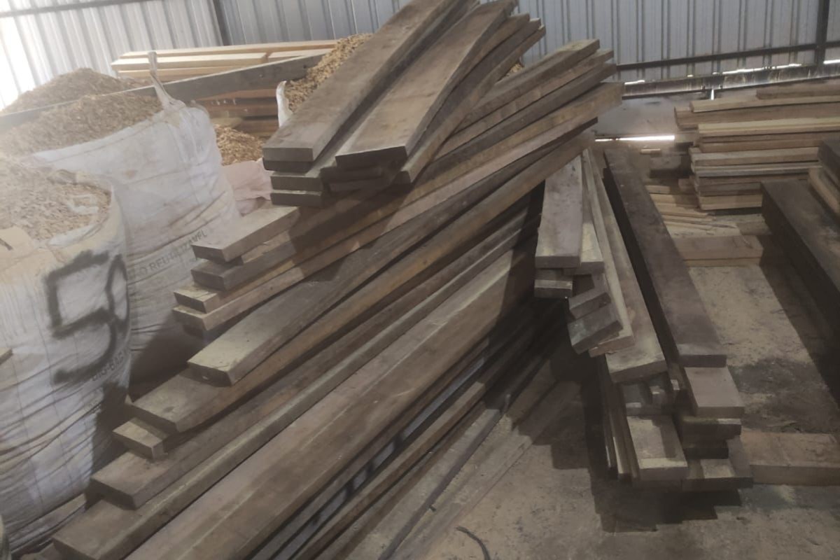 Polícia Ambiental encontra madeira sem licença e multa dono de marcenaria em R$ 1,9 mil em Presidente Prudente