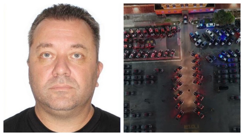 O empresário Flávio Silvério Siqueira, conhecido como Flavinho, é o principal alvo da Operação Spare desta quinta-feira (25). — Foto: Reprodução/TV Globo