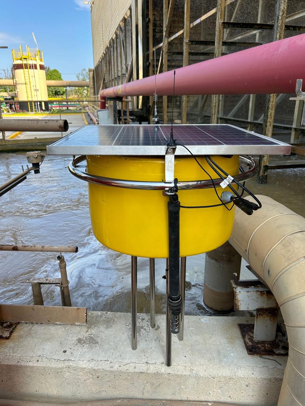 Sistema vai usar inteligência artificial para controlar parâmetros da água em usinas da Petrobras — Foto: Cedida