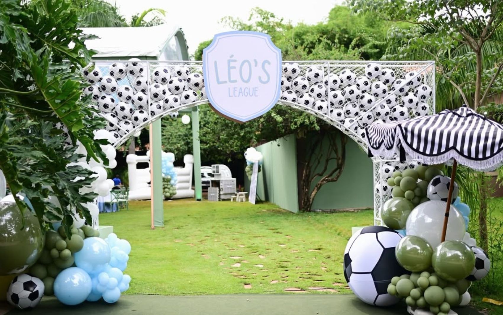 Entrada da festa — Foto: Reprodução/Instagram de Gabriela Versiane