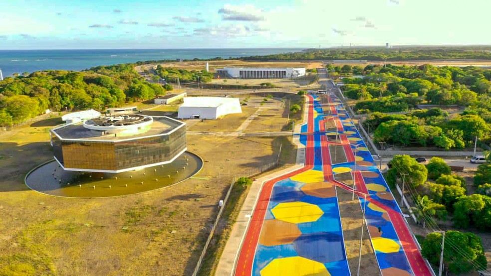Parque Linear da Estação, em João Pessoa — Foto: Secom-JP/Divulgação