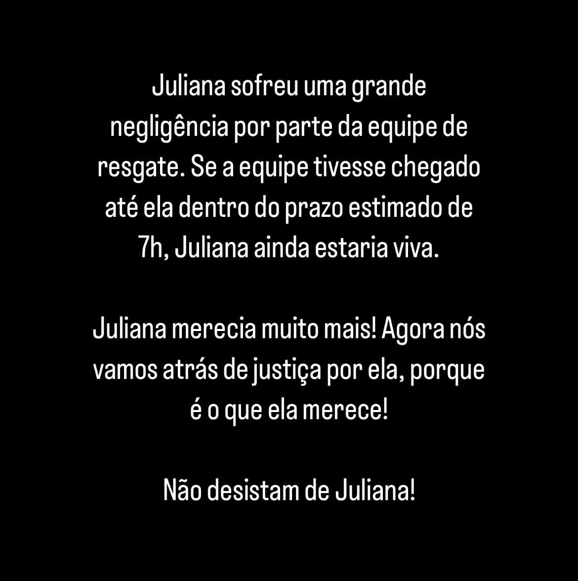 'Juliana sofreu uma grande negligência por parte da equipe de resgate', diz família de turista morta na Indonésia