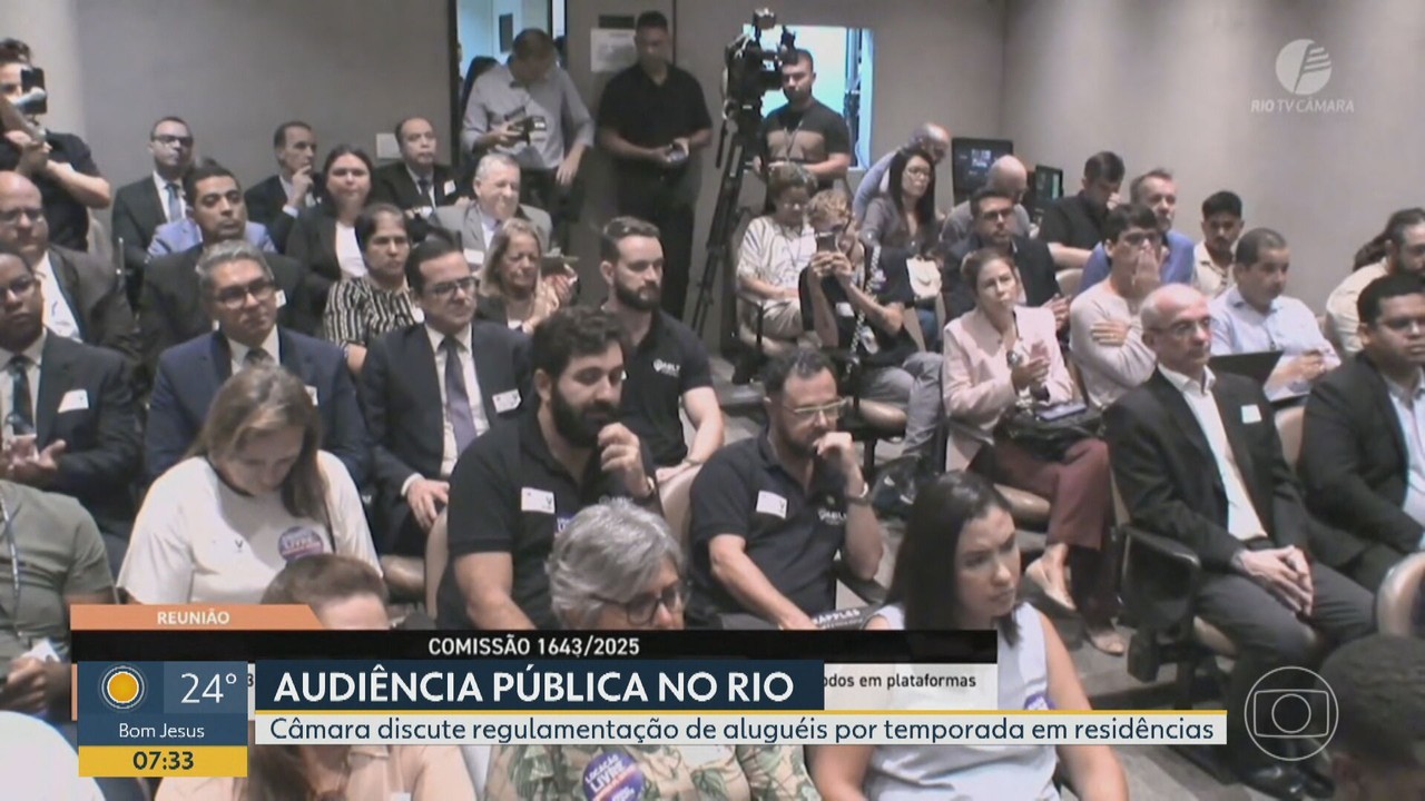 Câmara Municipal do Rio Discuta Regulamentação do Aluguel de Casas e Apartamentos por Temporada