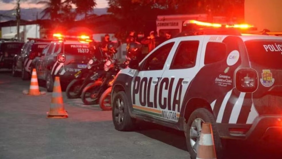 Governo está realizando ações com a juventude e reforçou a presença da polícia nas ruas para combater a ação dos criminosos no Ceará. — Foto: SSPDS/ Divulgação
