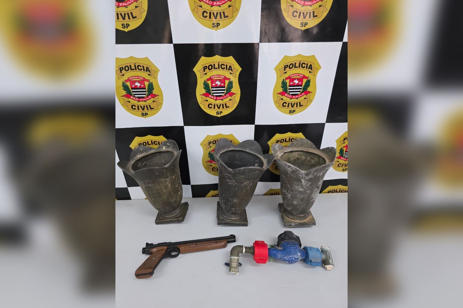 Funcionário da Prefeitura de Cerquilho é preso suspeito de revender hidrômetros furtados