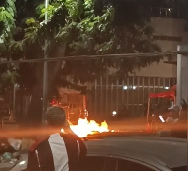 Homem fica ferido após explosão de barraca de pipoca no Centro do Rio