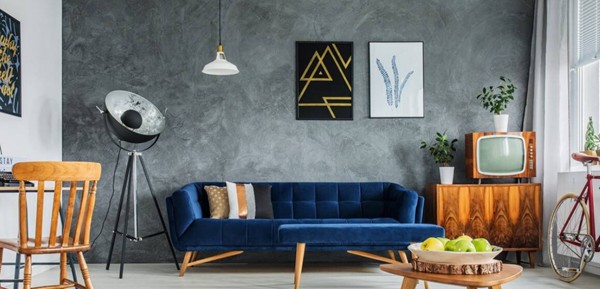 Ambientes mais sofisticados com
porcelanatos e cimentícios texturizados