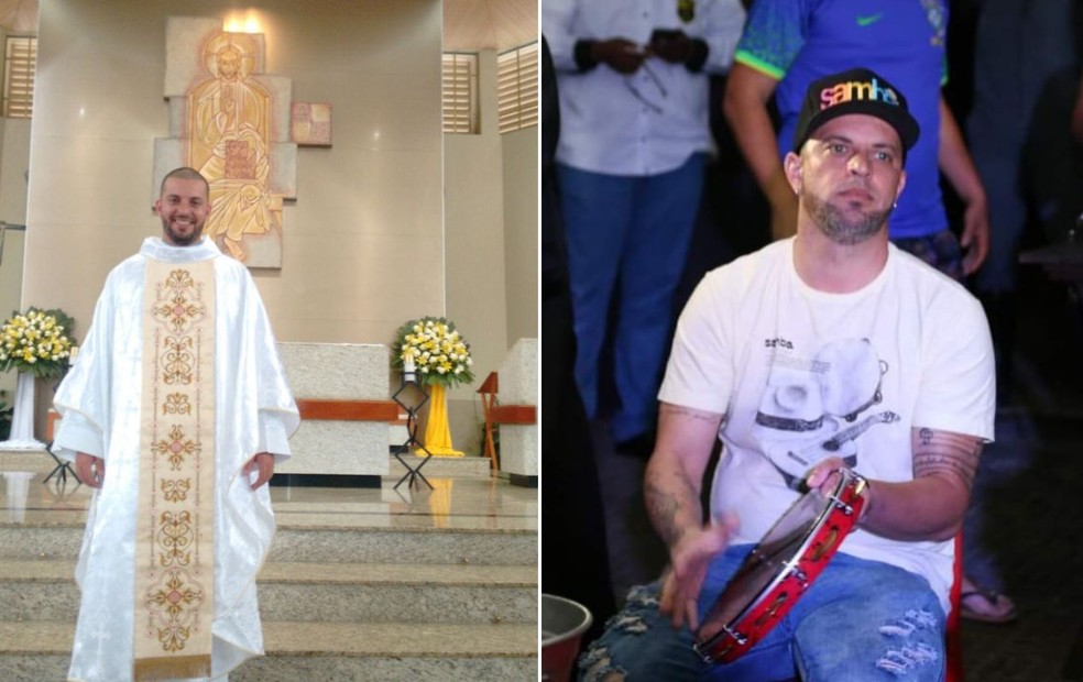 Da paróquia ao samba: padre do interior de SP deixa batina para se dedicar a música — Foto: Arquivo Pessoal 
