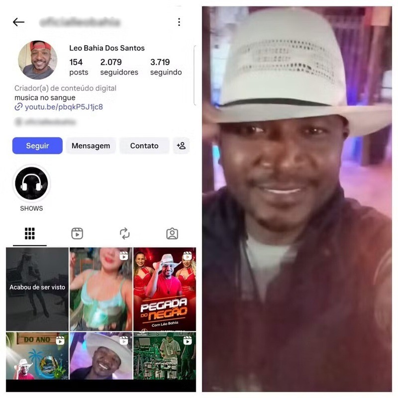 Cantor da Grande BH é suspeito de agredir a socos e trancar companheira dentro de quarto 