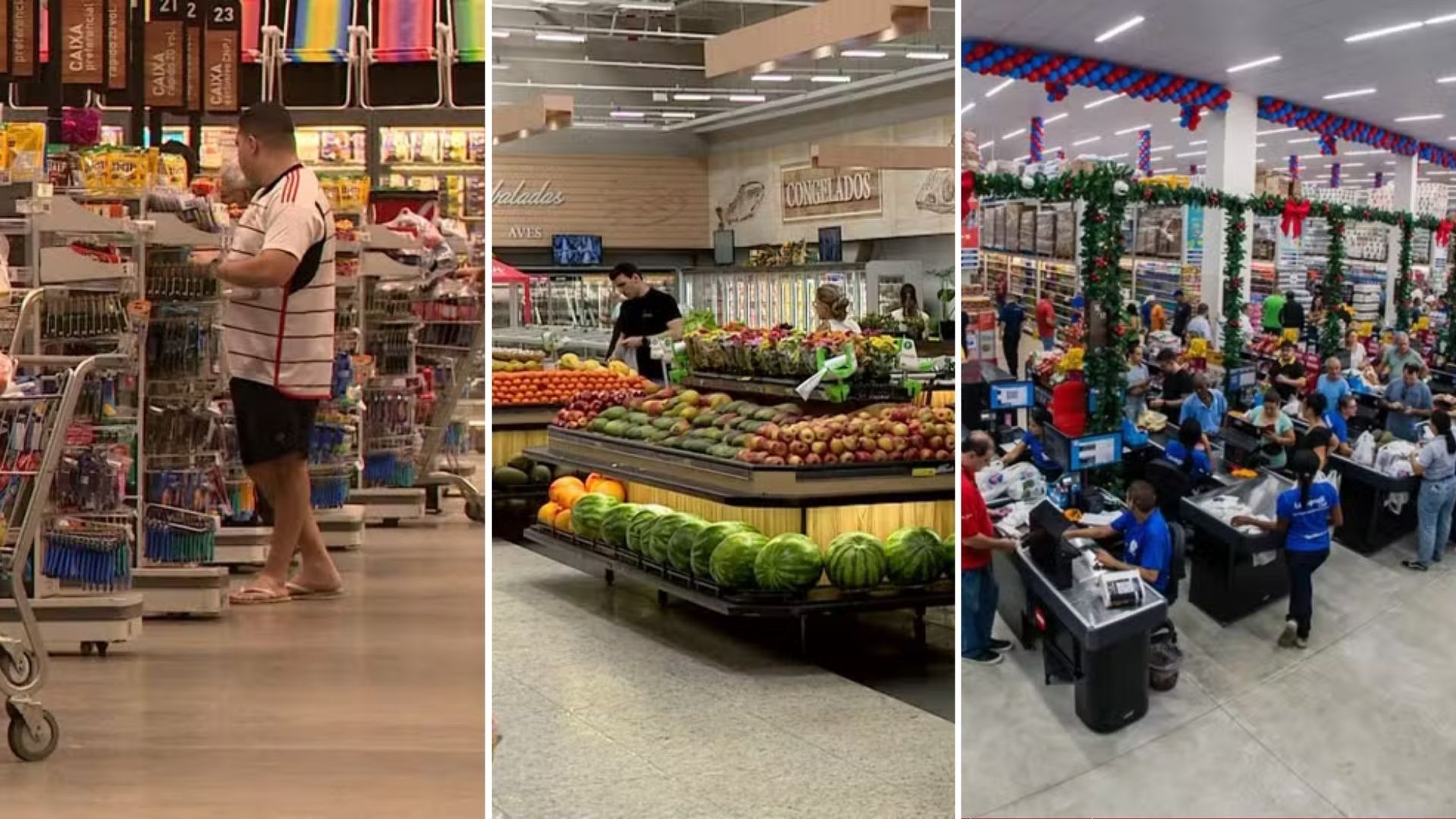 Panorama: Supermercados vão abrir aos domingos durante o verão no ES