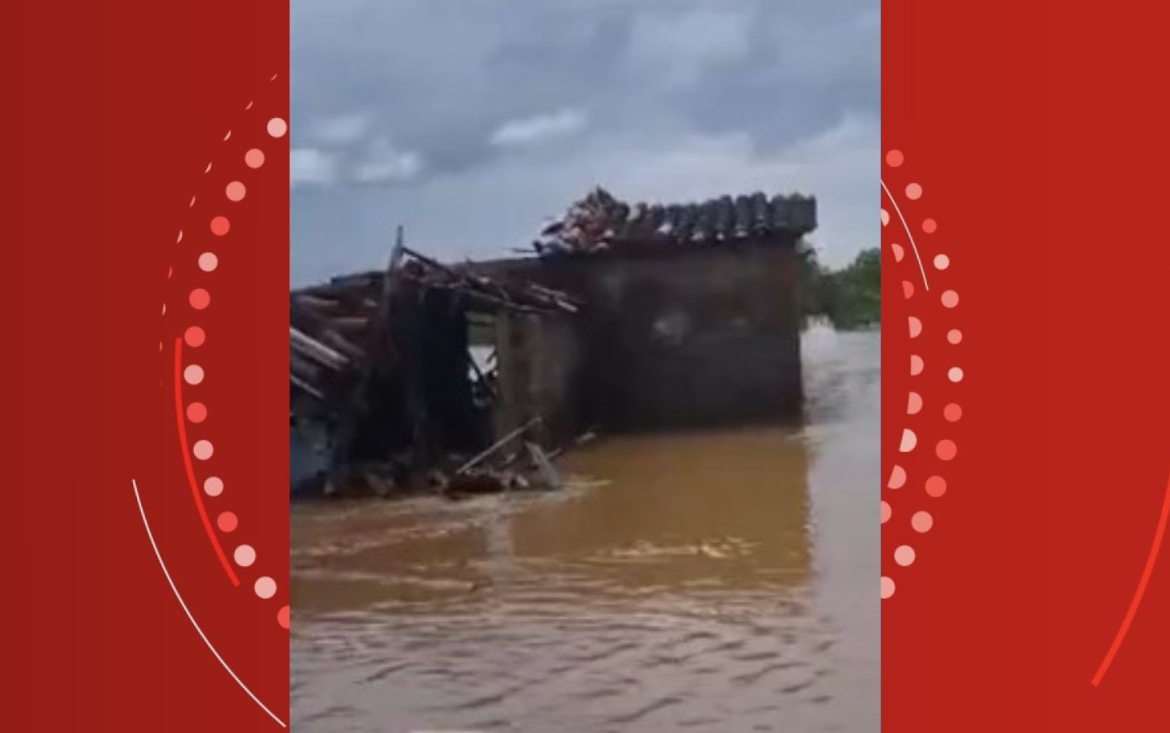 Chuvas no norte da Bahia: homem morre, casa desaba e ruas ficam alagadas após temporal 