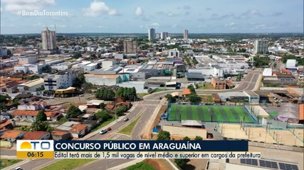 Prefeitura de Araguaína anuncia concurso com mais de 1,5 mil vagas