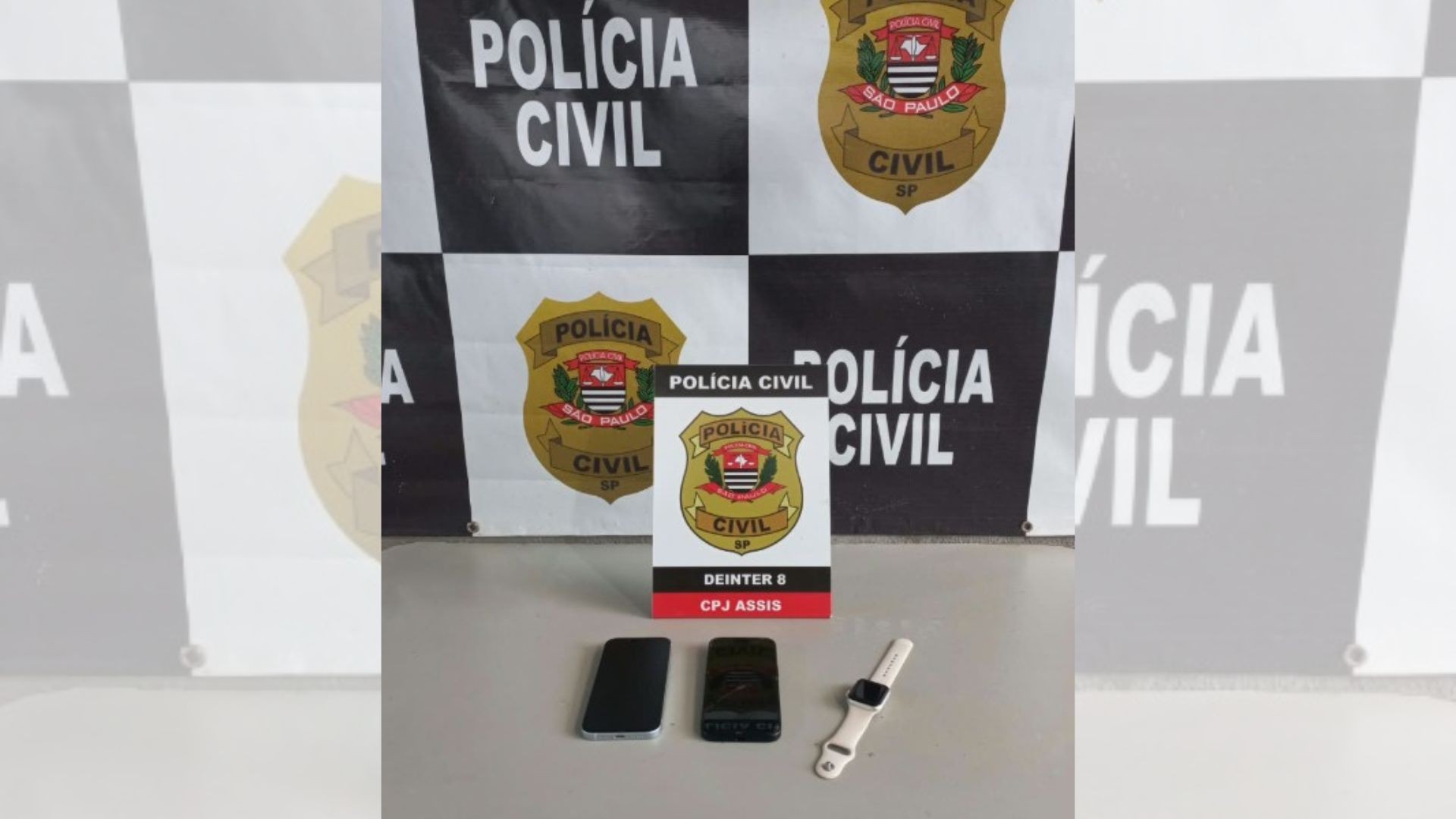 Polícia Civil realiza operação 'Rastro digital' para recuperar aparelhos eletrônicos em Assis