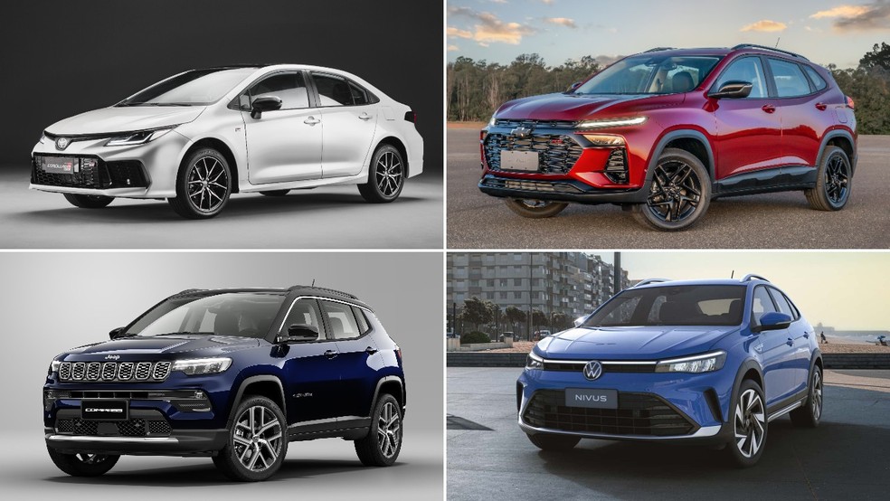 Carros seminovos caíram de preço mais do que o registrado na tabela Fipe — Foto: Divulgação