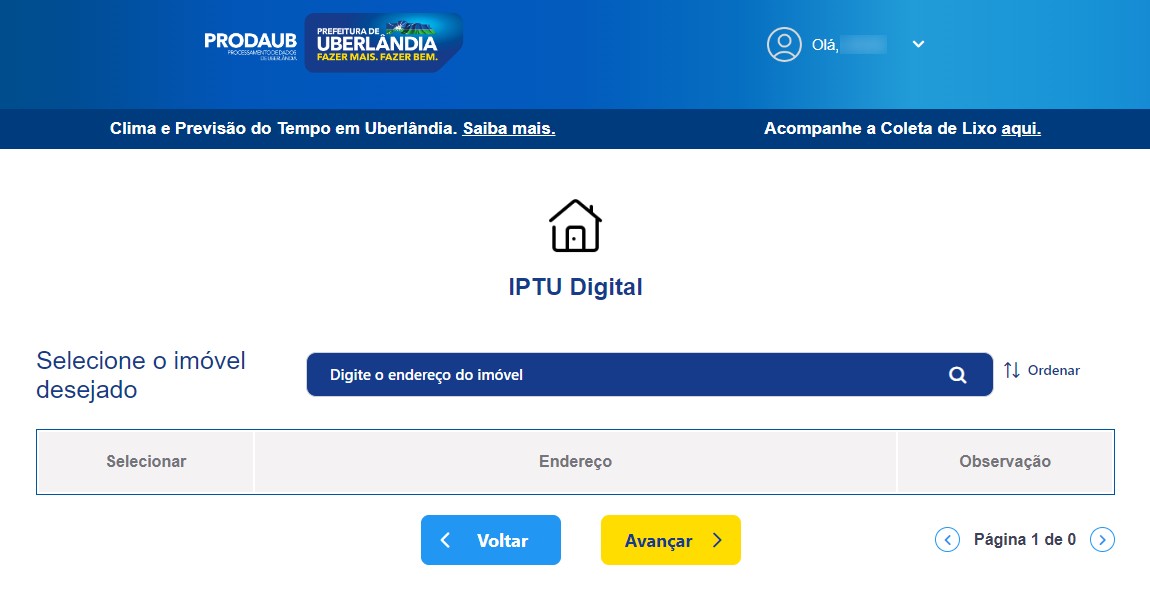 IPTU em Uberlândia vai ter desconto para quem optar por guia eletrônica; veja como