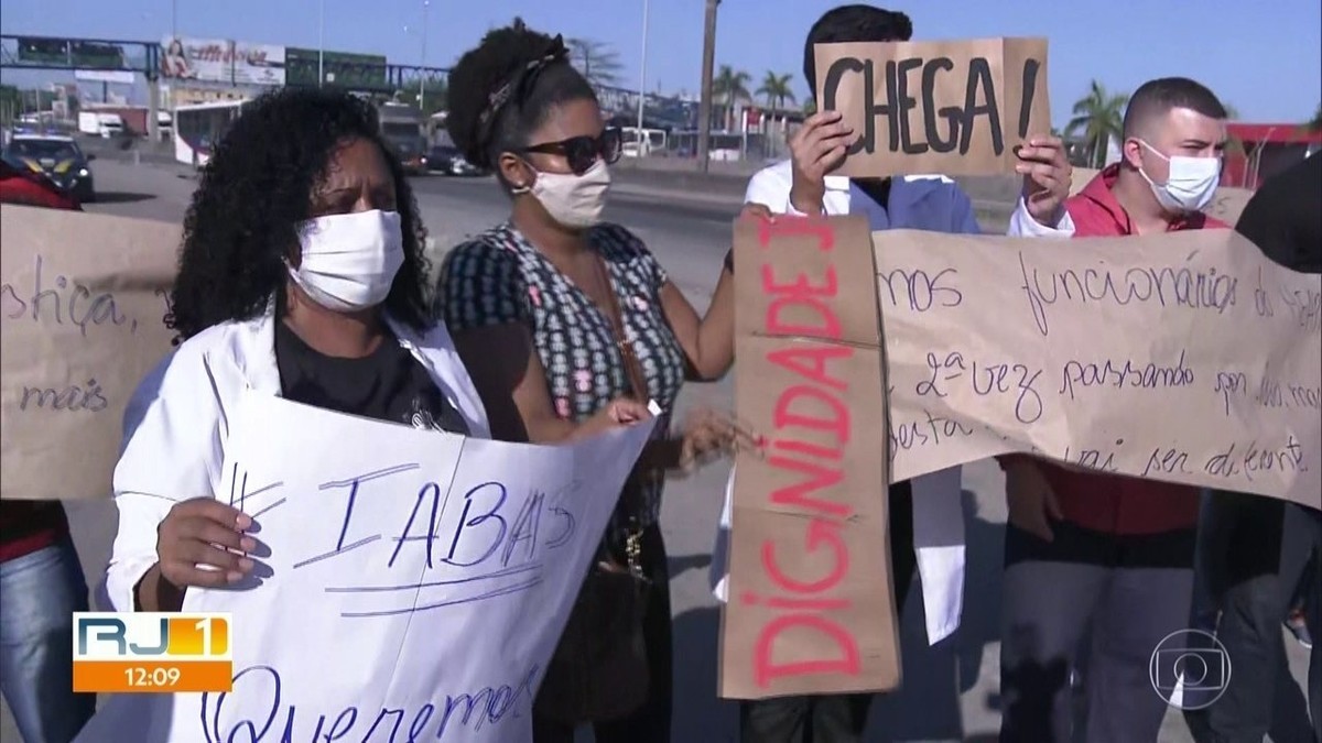 Em Meio A Atraso Nos Repasses Funcionários Do Hospital De Saracuruna Protestam E Rio Imagem 9099