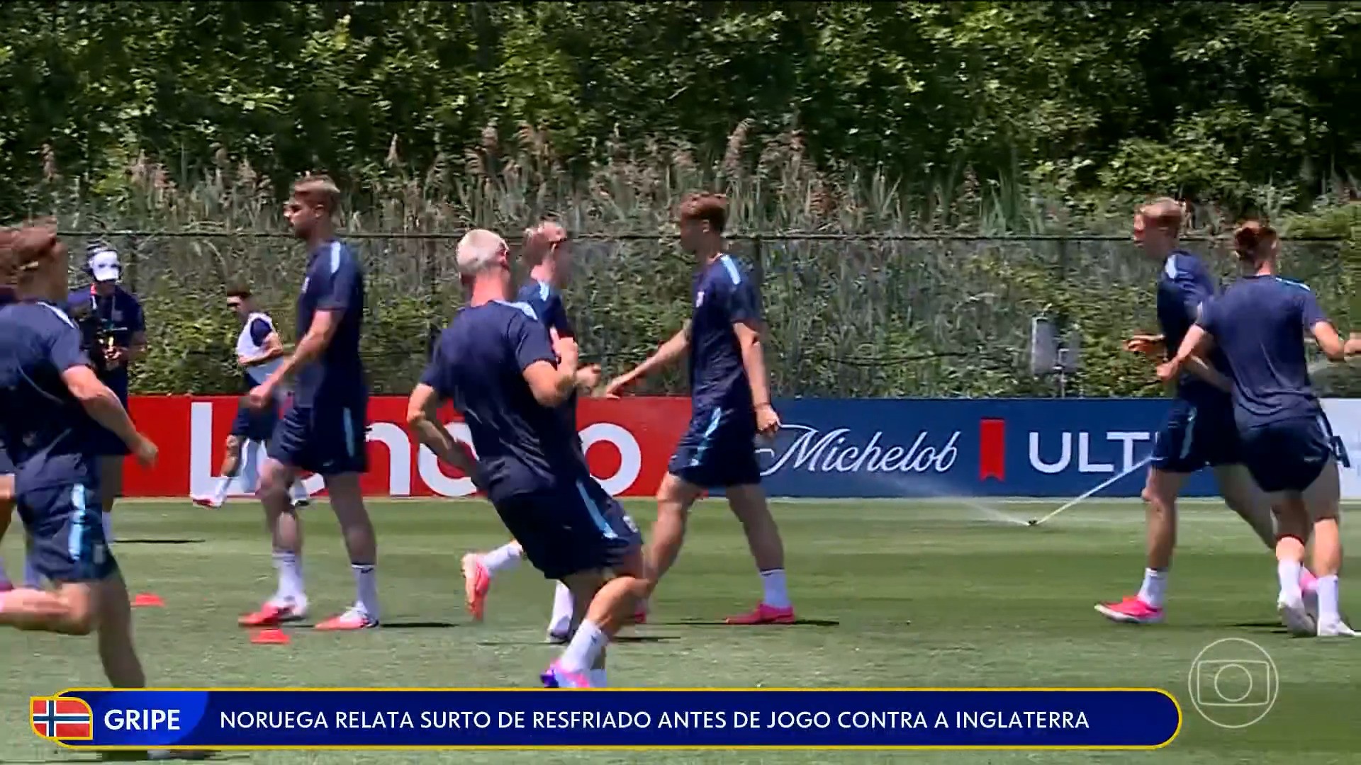 Noruega relata surto de resfriados antes de duelo com a Inglaterra nas quartas da Copa 