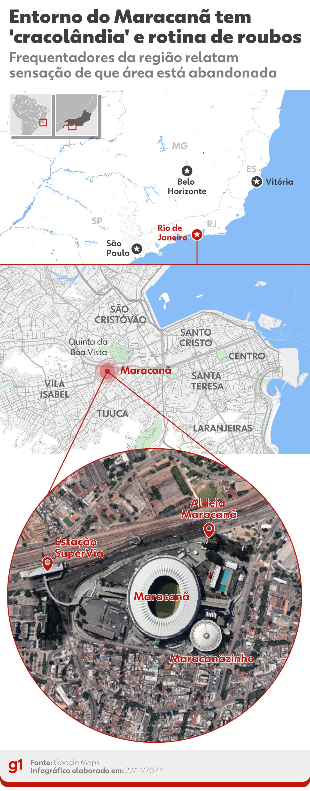 Oito anos após a Copa, entorno do Maracanã tem 'cracolândia', rotina de ...