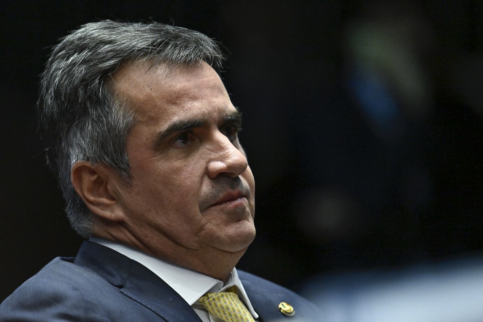 Ciro Nogueira (PP-PI) no plenário do Senado em 25 de junho de 2025 — Foto: Andressa Anholete/Agência Senado