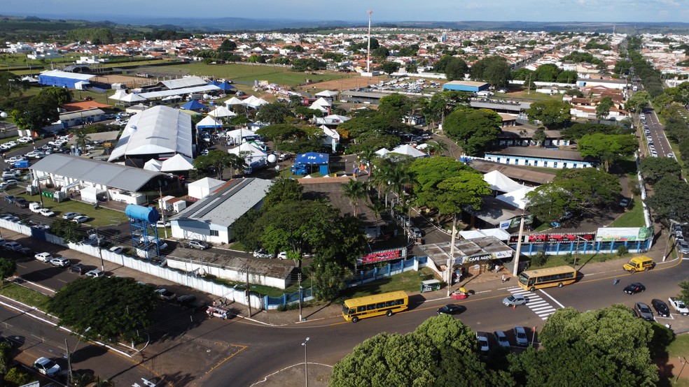 Parque de Exposições Ministro Rondon Pacheco em Araguari, no Triângulo Mineiro — Foto: ACA/Divulgação