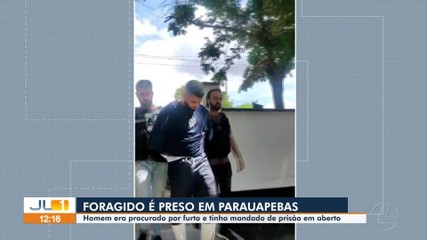 Foragido da justiça é preso em Parauapebas, sudoeste do estado