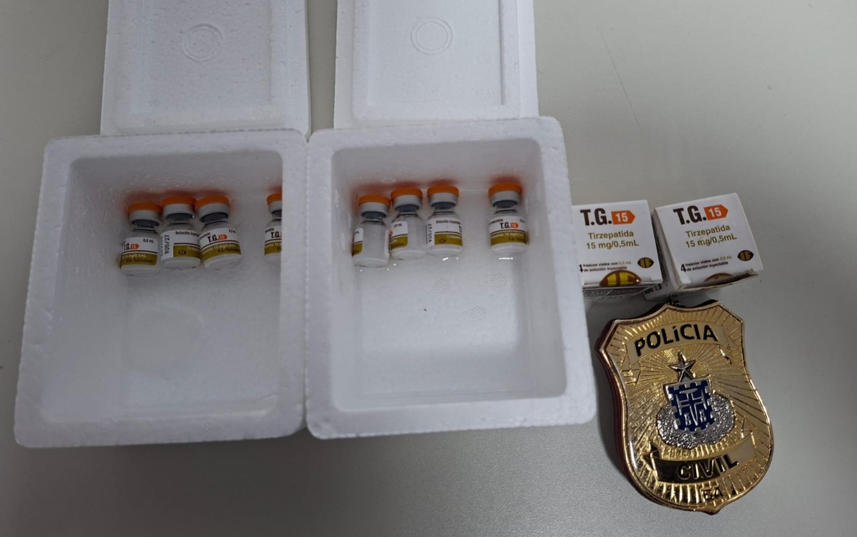 Homem é preso em flagrante suspeito de tentar vender canetas emagrecedoras no centro de Feira de Santana