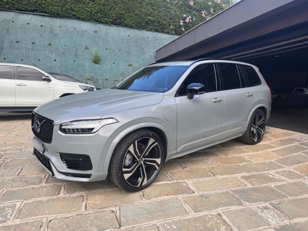 Carro apreendido na Operação Fantasos — Foto: Divulgação/PF