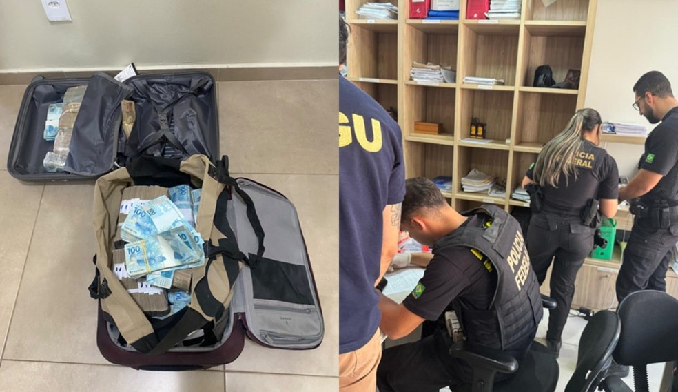 PF e CGU investigam desvio de recursos públicos federais em Belém — Foto: TV Liberal/Reprodução