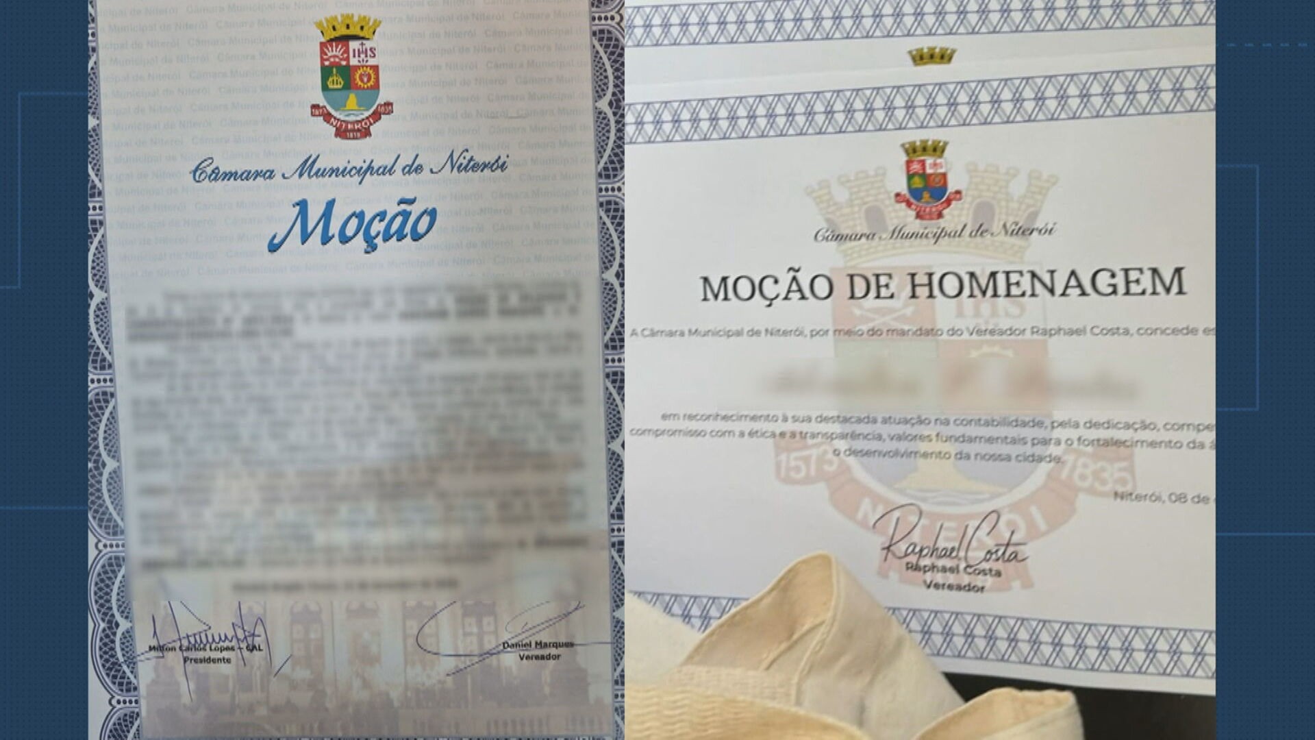 Câmara de Niterói, no RJ, analisa 140 homenagens feitas por vereador licenciado que não reassumiu mandato 
